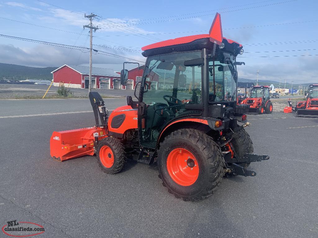 *2021 Kioti CK3510 Tractor With Front 66" Blower Mount Pearl