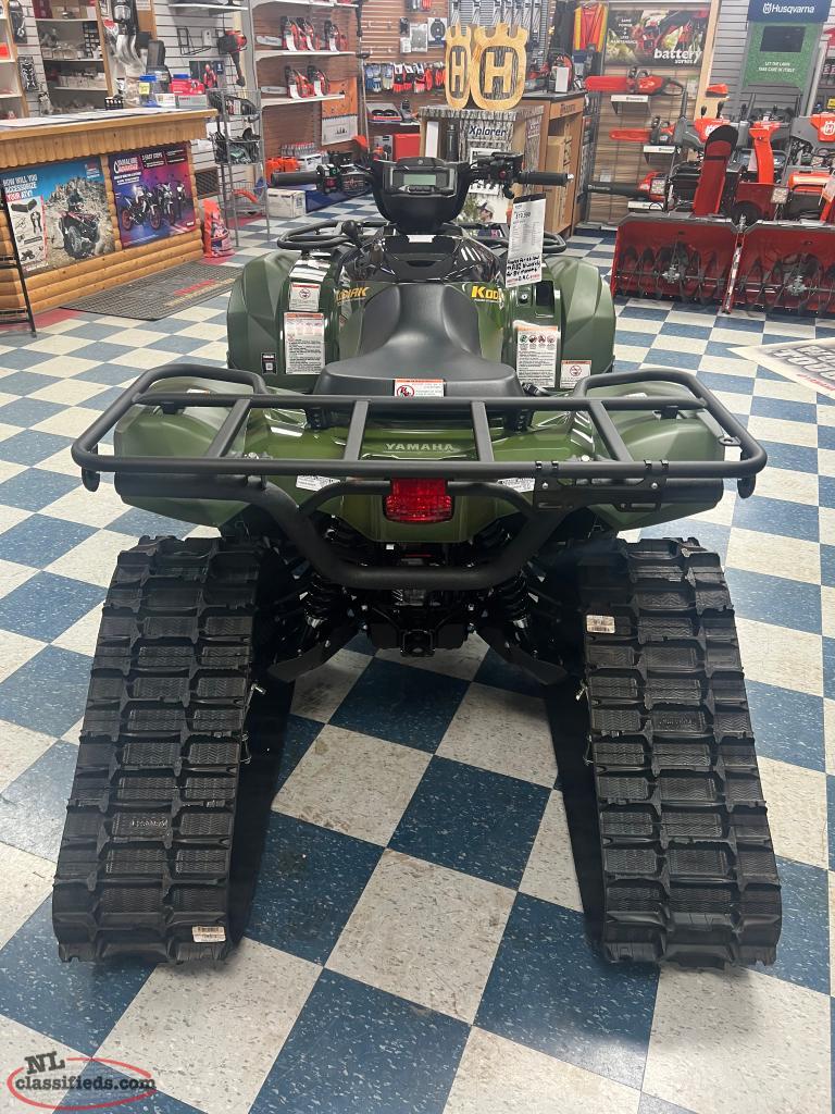 NEW 2024 Yamaha Kodiak 700 EPS w/ T4S Tracks Harbour Grace