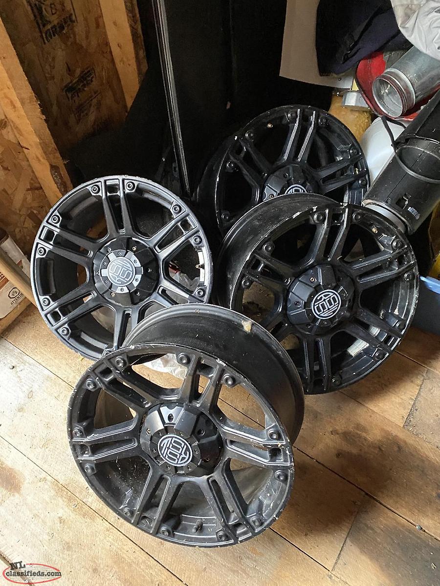 Set Of 17 Inch Rims Lethbridge, Newfoundland Labrador NL Classifieds