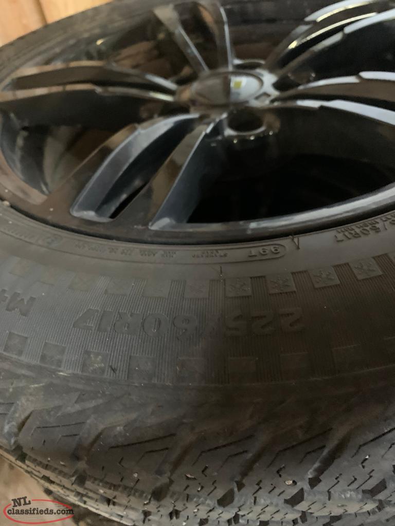 Studded Winter Tires and Rims Burin, Newfoundland Labrador NL