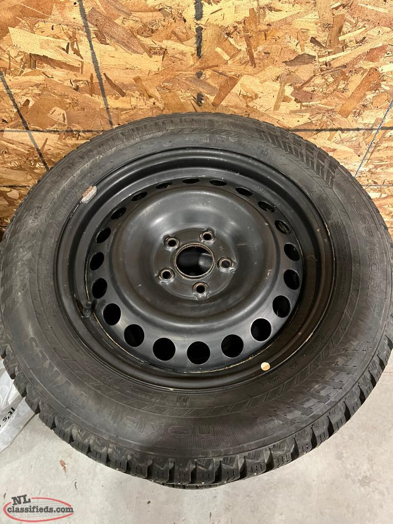 225/60R17 Nokian Studded Winter Tires and Rims - Grand Falls - Windsor ...