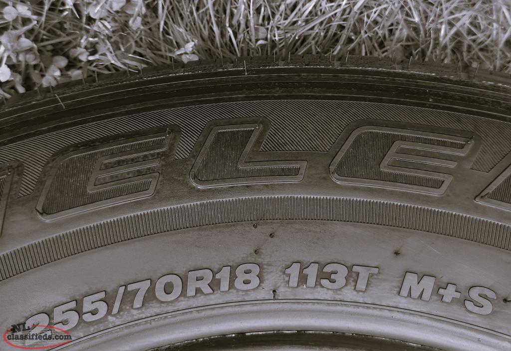 Bridgestone Dueler H/T Tire 255/70R18 St. John's, Newfoundland Labrador NL Classifieds