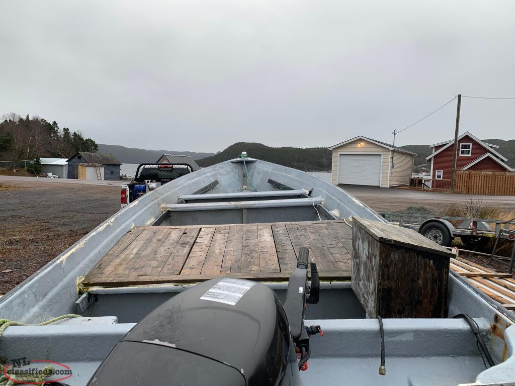 Boat, engine and trailer Hickman's Harbour, Newfoundland Labrador
