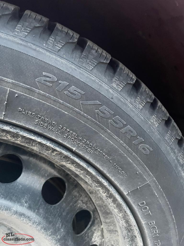 Used tires/rims for sale Parkers Cove, Newfoundland Labrador NL