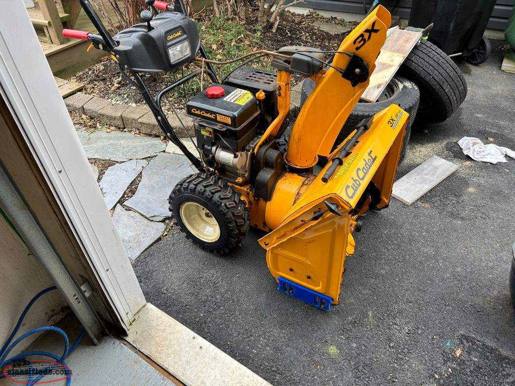 Cub cadet snow blower St. Johns, Newfoundland Labrador NL Classifieds