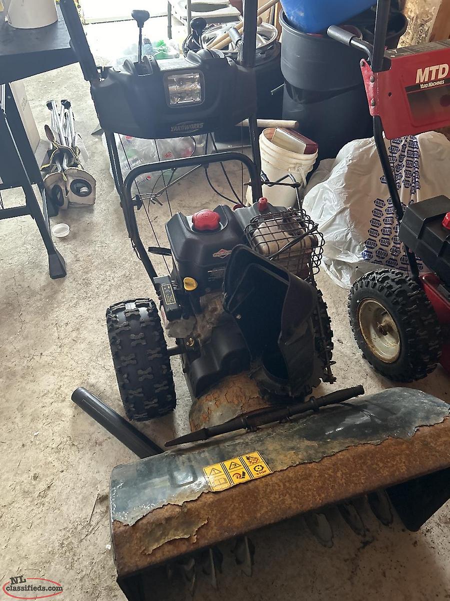 Snow Blowers Mt Pearl, Newfoundland Labrador NL Classifieds