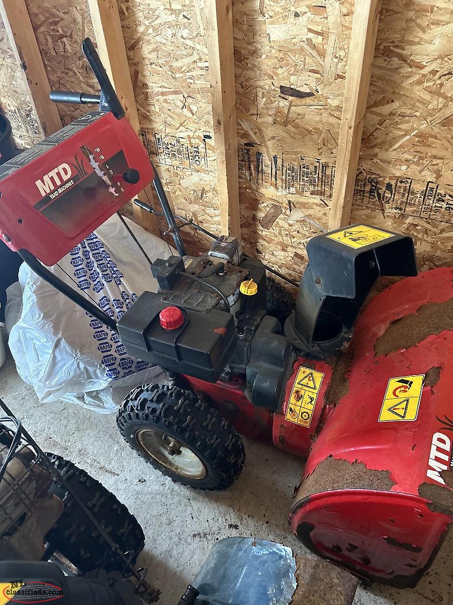 Snow Blowers Mt Pearl, Newfoundland Labrador NL Classifieds