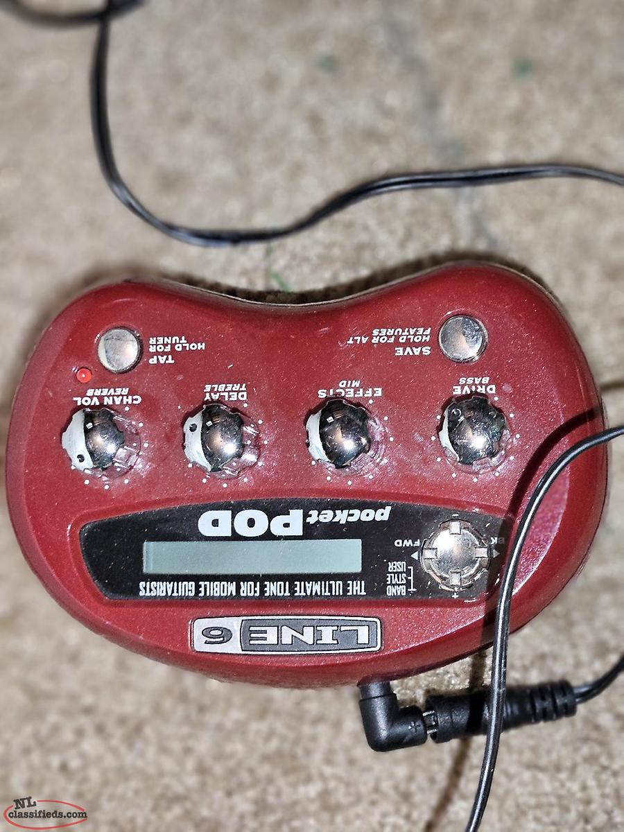 line 6 effects peddlepocket Pod,,portable Guitar Effects Grand Falls