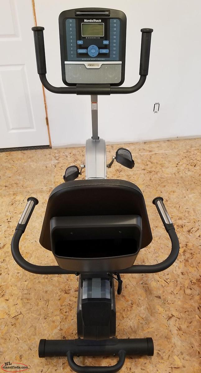 Exercise Bike NordicTrack Commercial 400 Recumbent NEW Condition