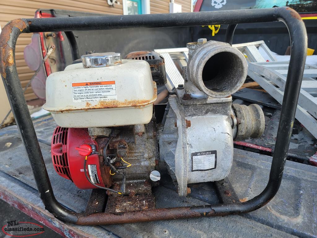 3 inch honda gas water pump Harbour Grace, Newfoundland Labrador NL
