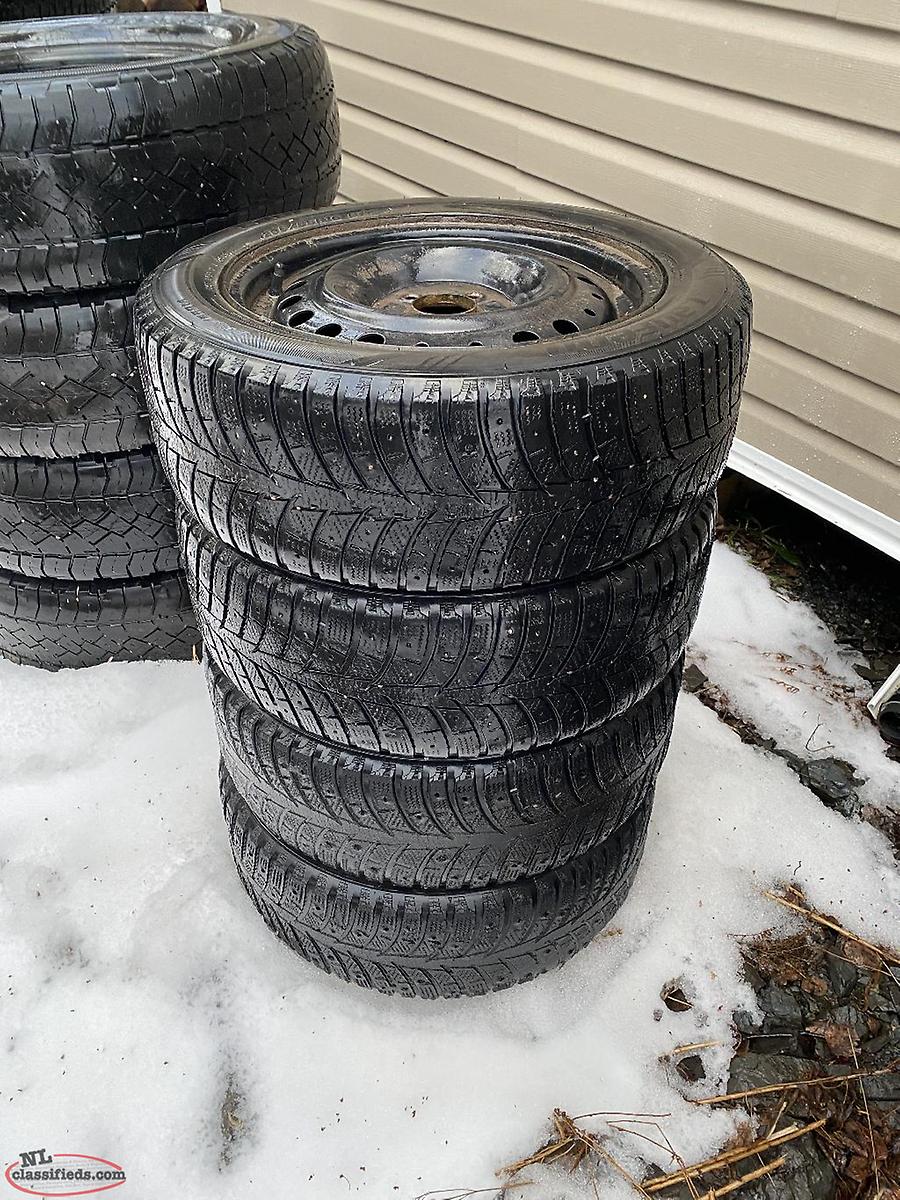 205/55R16 Winter Tires On Rims Bunyans Cove, Newfoundland Labrador