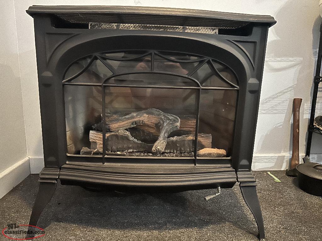 Cast Iron Propane Fireplace Seal Cove, Newfoundland Labrador NL
