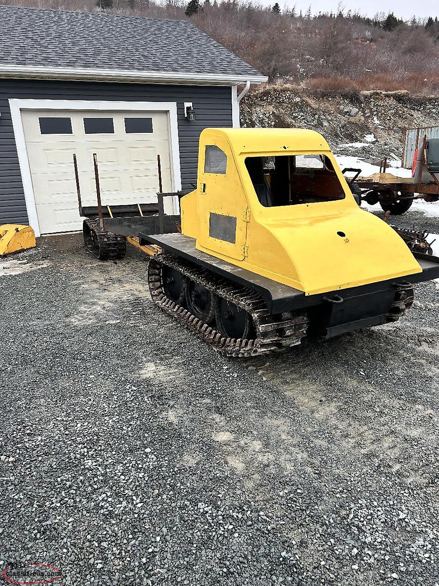 Bombardier J5 And Log Trailer Bay Roberts, Newfoundland Labrador NL