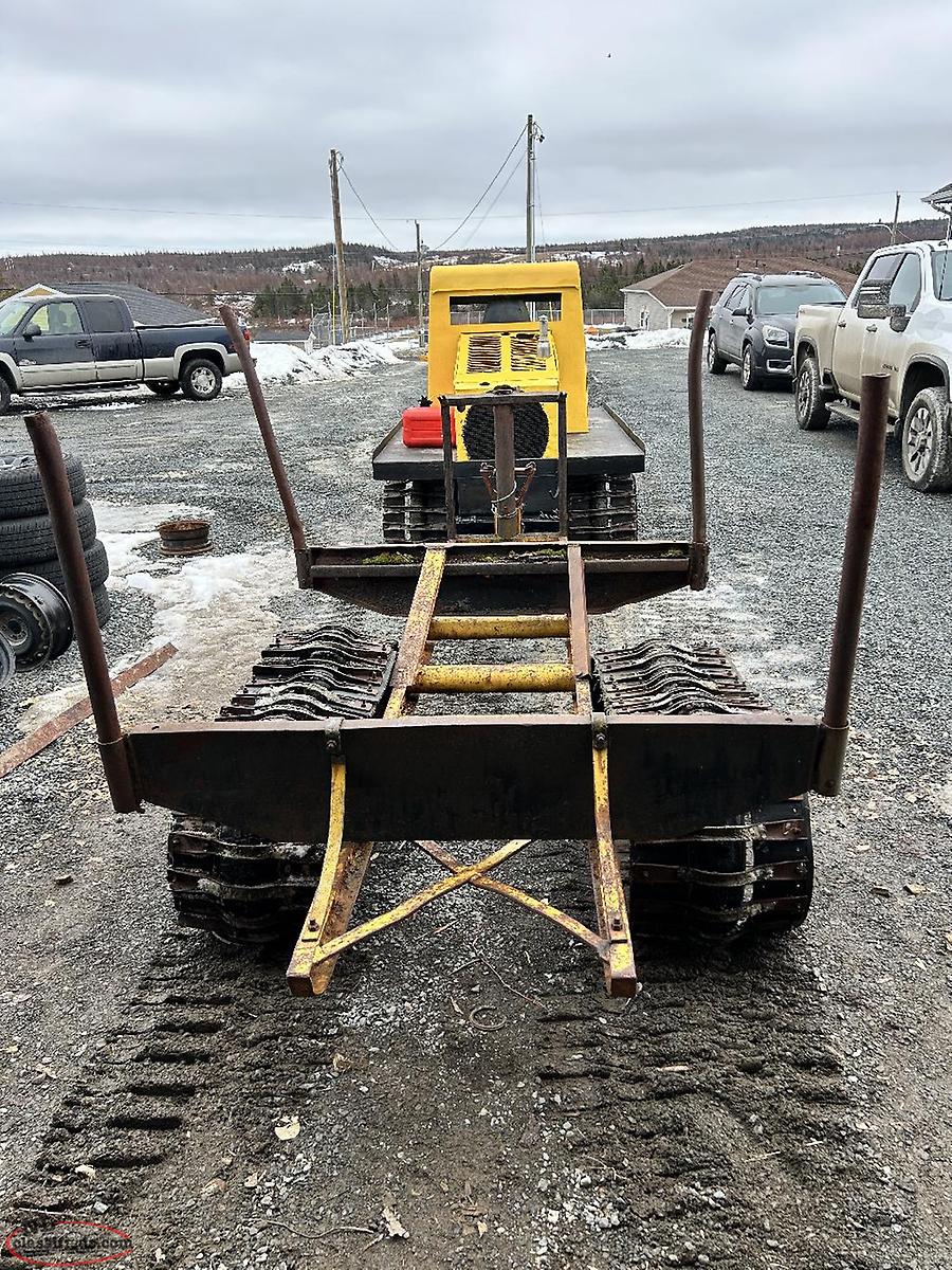 Bombardier J5 And Log Trailer Bay Roberts, Newfoundland Labrador NL
